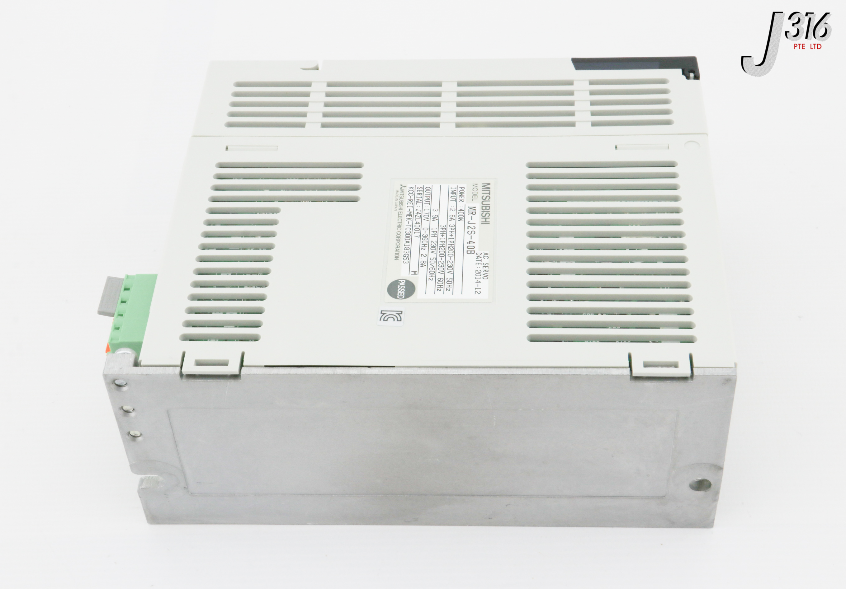 カン 31486 MITSUBISHI AC SERVO DRIVER, 3PH+1PH200-230V, 50/60HZ (NEW